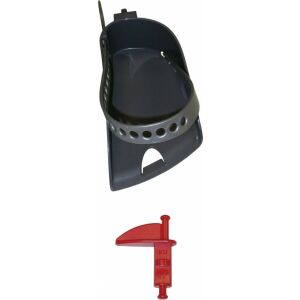 OkBaby Lábtartó + rögzítő elem OKBABY BODYGUARD bal szürke 145260047 - Gyerekülés kerékpárra