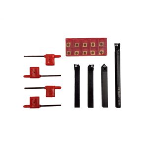 Cuțite pliabile de strunjire cu placă înlocuibilă 12mm 18buc/ARGINT 145260872 - Accesorii pentru unelte