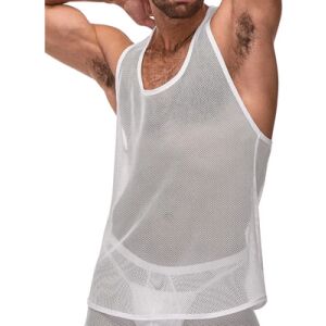 Férfi Power Stretch Hálós Felső L/XL fekete hálós póló 145260932 - Férfi trikó