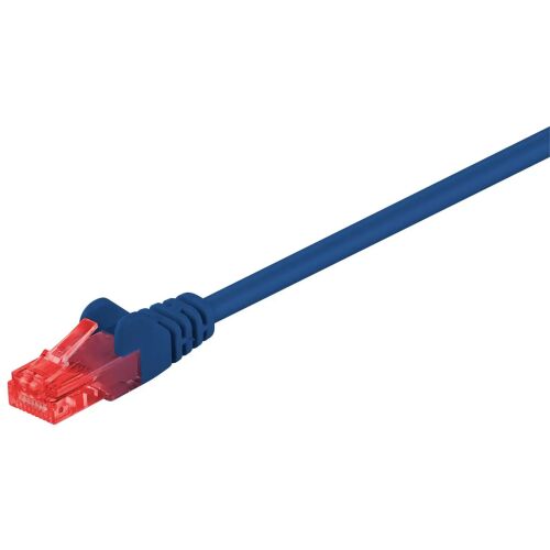 MicroConnect U/UTP CAT6 20M Kék PVC árnyékolatlan hálózati kábel, PVC, 4x2xAWG 26 CCA 145261340