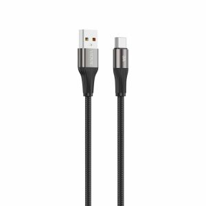VIDVIE CB4038 USB/Type C 3A kábel, 2m fekete 145261416 - USB kábel