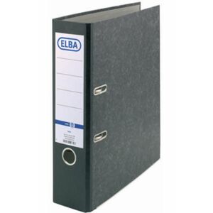 ELBA Ordner smart Original Felhő márvány+Hátlap fekete 145261593 - Iratrendezés