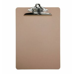 MAUL A4 Klemmtäfelchen MAULclassic Hartfaser Klemmer kurze Seite