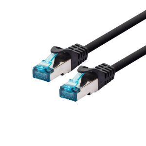 LOGON TCR55SS250BL hálózati kábel Fekete 25 m Cat5e F/UTP (FTP) 145261664 - FTP kábel