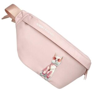 Nimmy válltáska rózsaszín/pink Crossbody Szemüveges Cool Macska 145261755 - Övtáska