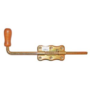 Cinkelt reteszes tolózár fából készült fogantyúval 350