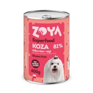 ZOYA Kecske - Superfood - Nedves kutyaeledel - 400g