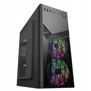 EUROCASE ML N6-560B ház, Midi Tower, 2x USB 3.0, 2x audio, táp nélkül