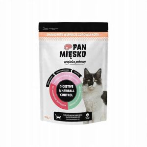 Pan Mięsko Digestive & Hairball Control pulykával 800g 145262746 - Macskaeledel