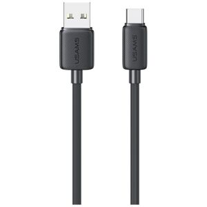 USAMS KY Series US-SJ698 3A USB-C - USB-A 3m fekete kábel 145263002 - USB kábel