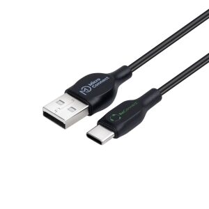 Microconnect ECO-USB3.1CCHAR2B USB-kábel USB 2.0 2 m USB A USB C Fekete 145263638 - Kábel