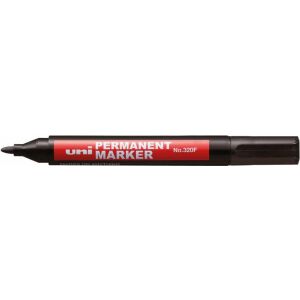 Uni Mitsubishi Pencil Marker Permanent UNI 320 Fekete (NO-320FEKETE) 145263761 - Marker