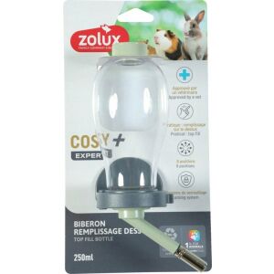 ZOLUX Rágcsálók felső töltésű itatója COSY 250ml zöld 145263850 - Rágcsáló itató