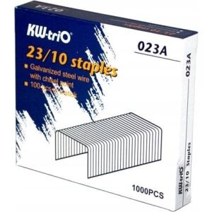 KW-TRIO Tűzőkapocs KW-triO 23/10 023A 30 - 70 lap 1000 db