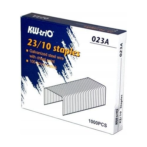 KW-TRIO Tűzőkapocs KW-triO 23/10 023A 30 - 70 lap 1000 db 145263919