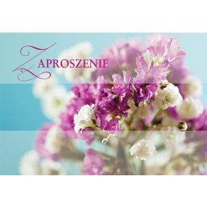 KUKARTKA Invitație ZZ-042 Floral (5 buc.) 145264364 - Decoratii si echipamente pentru petreceri