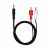 Kabel Audio/Video MediaRange MRCS164 2x RCA Plug/Jack plug 3.5mm, 2,5m, czarny 145264648