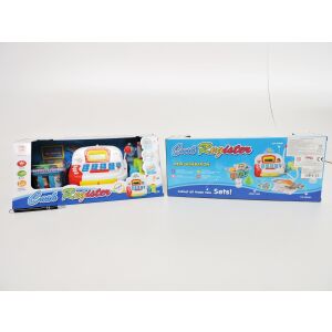 Kasa sklepowa na baterie + akcesoria G042501 145264728 - Sklep, zabawa, zakupy