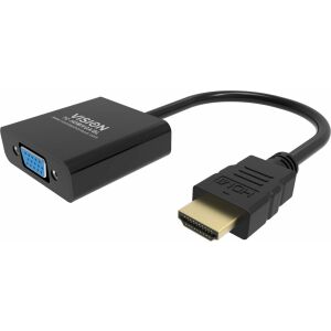 Adaptor VIZIUNE HDMI la VGA 145264787 - Convertoare HDMI