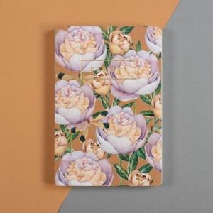 Planer Kwiaty Polskie Piwonia 145264932 - Notatnik i notes