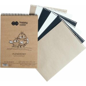 Szkicownik na spirali A5/70K Plenerowy HAPPY COLOR 145264935 - Narzędzie do rysowania