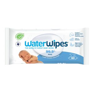 WaterWipes Bio Vizes Párolt Törlőkendők 60 db