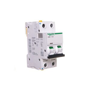 Schneider Electric Wyłącznik nadprądowy 1P+N C 2A 10kA AC iC60H-C2-1N (A9F07602) 145265529 - Wyłącznik automatyczny