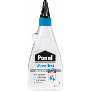 Ponal Holzleim Wasserfest, Flasche mit 550g, 9H PN10S 145265555 - Bürobedarf