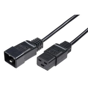 MicroConnect tápkábel C19 - C20 16A 1m (PE141510) 145265943 - Kábel