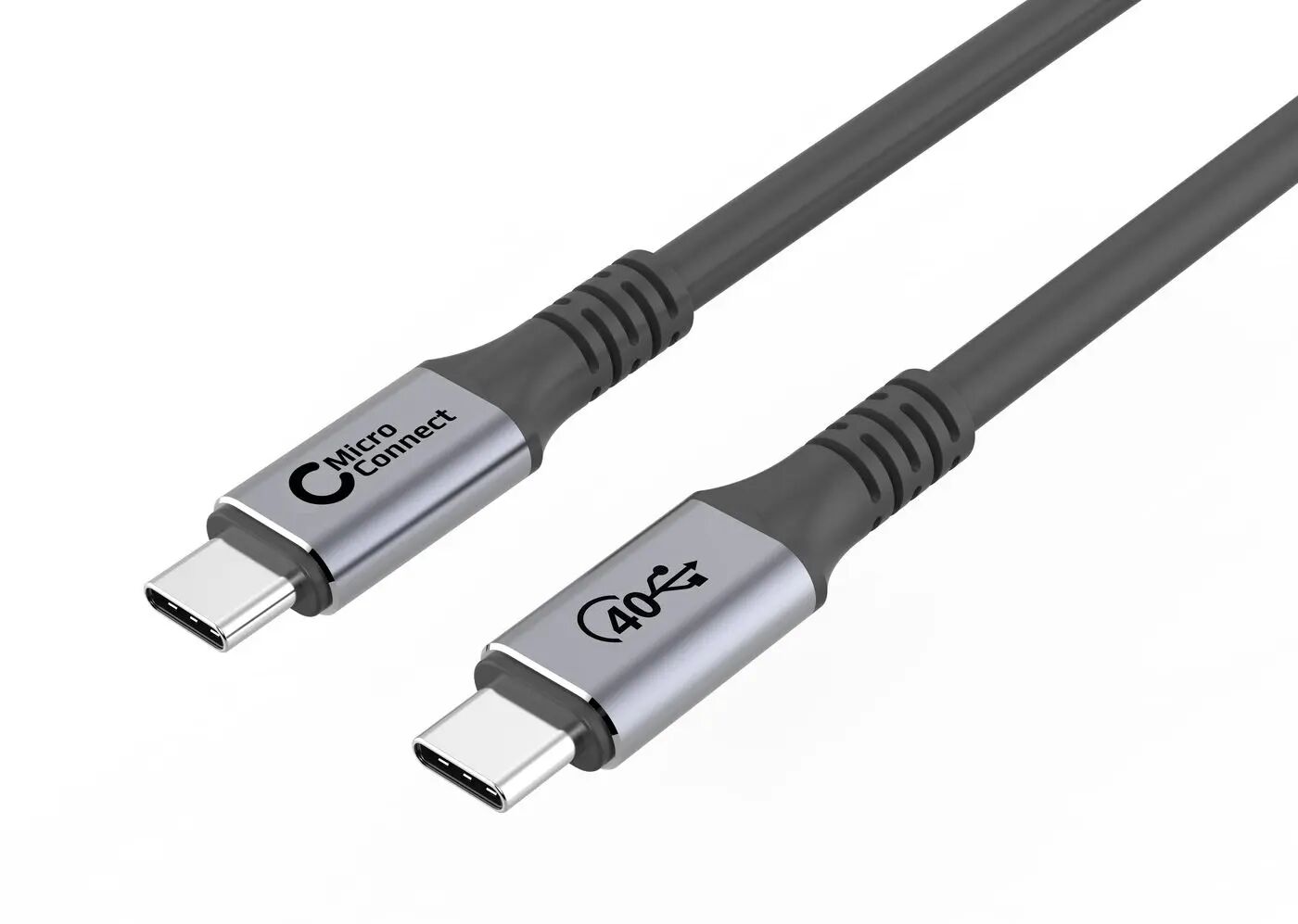 Kabel USB4 USB-C MicroConnect Premium 0,5m 40Gbps, 100W