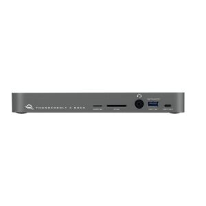 Kabelgebundener Thunderbolt 3-Docking-/Port-Replikator, Grau — UK-Stecker „ohne Firewire“ **New Retail** UK POWERCORD SPACE GREY UK USB-C, LAN, 145266466 - Docking-Stationen