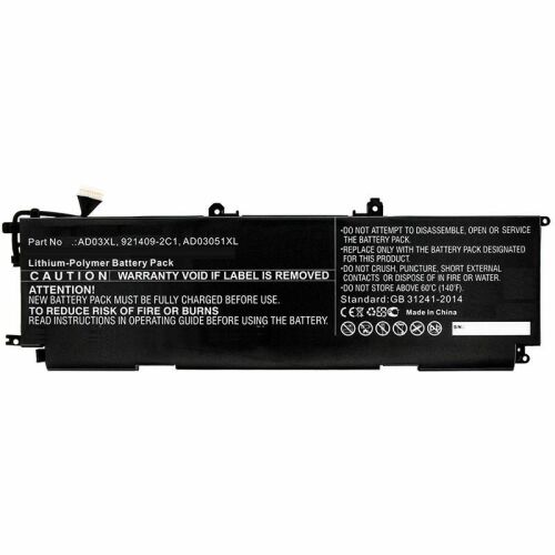 CoreParts Laptop Akkumulátor HP 43WH Li-Pol 11.1V 3.85Ah Envy 13-ad000, Envy 13-AD001NO, Envy 13-AD001TX