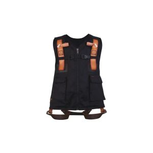 Jelec cu vestă neagră 2 puncte de prindere - 2 închizători laterale reglabile culoare neagră mărime XL/XXL ANTI HAR12GILNOXX 145266814 - Echipament de protecție