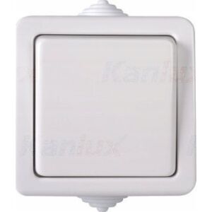 TEKNO Łącznik zwierny śrubowy 10AX 250V biały IP54 33498 145266933 - Instalație electrică