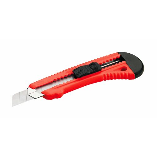 AWTOOLS piros tapétavágó, 18mm pengéjű univerzális kés - Tapétavágó