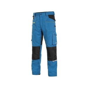 CXS STRETCHHOSE MIT TAILLE, BLAU UND SCHWARZ, GRÖSSE 56 145267191 - Arbeitsschutzkleidung