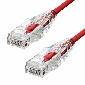 ProXtend Ultra Slim CAT6 U/UTP CU LSZH Ethernet kábel Piros 5m 145267223 - Kábel
