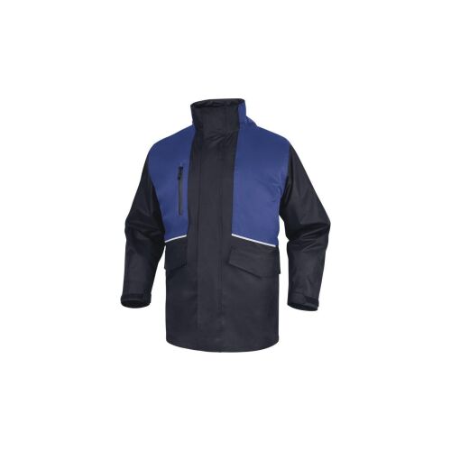 Geacă 5 în 1 din poliester pongee acoperit cu PVC ALASKA3, culoare: albastru marin-albastru, mărime: 3XL / ALAS3MB3X 145267230