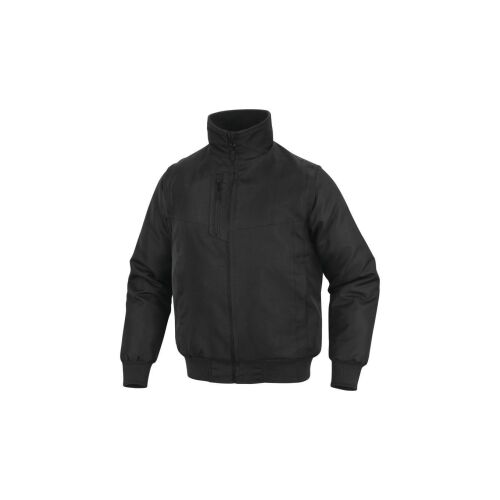 Szélkabát PU bevonatú poliészter oxfordból lehúzható ujjakkal RENO2, szín: fekete, méret: L / RENO2NOGT 145267257