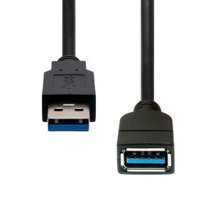 ProXtend USB 3.2 Gen1 Przedłużacz Czarny 5M 145267309 - Kabel USB