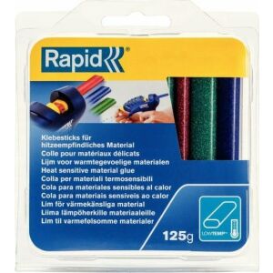 Rapid Alacsony hőmérsékletű ragasztó Glitter Fekete/Fehér/Piros EG130-hoz