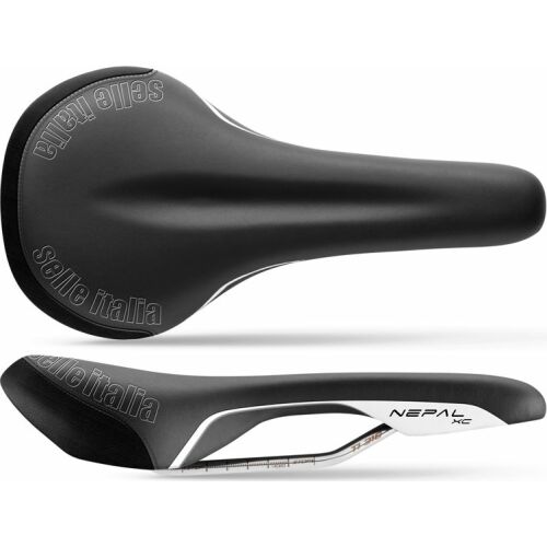 Selle Italia Nyereg NEPAL TI L (id match - L1) Ti 316 Tube 7 Fibra-tek Fekete (SIT-028AC02AKC002) 145267329