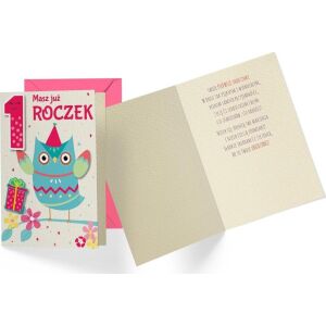 KUKARTKA Carnet B6 DK-854 Roczek sowa 145267348 - Decoratii si echipamente pentru petreceri