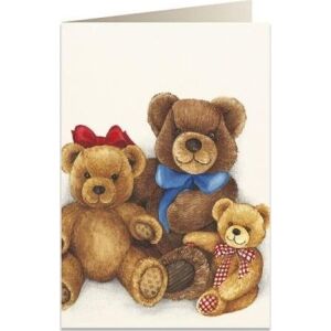 Tassotti Karnet B6 + koperta 7537 Pluszowe misie 145267530 - Felicitări, invitații