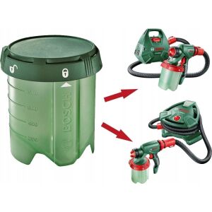 1.000ml Farbbehälter, für PFS 3000-2 / PFS 5000 E (grün/transparent) 145268178 - Farbsprühgeräte & -systeme