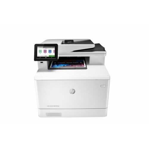 HP Color Laserjet Pro Mfp M479Fnw, drukowanie, kopiowanie, skanowanie, faksowanie, e-mail, skanowanie do e-mail/PDF 50 arkuszy Uncurled Adf 145268197
