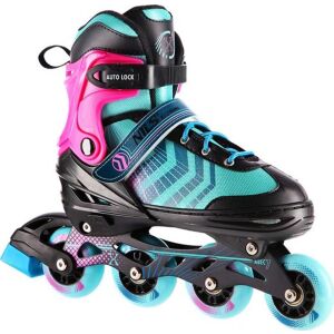 NILS SCHLITTSCHUHE 4-IN-1 SCHWARZ-LILA M (34-38) NH18192A 145268279 - Inline Skates