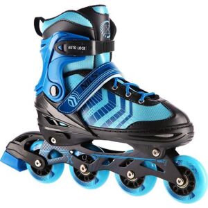 NILS SCHLITTSCHUHE 4-IN-1 SCHWARZ-BLAU M (34-38) NH18192A 145268282 - Inline Skates