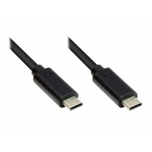 Jó kapcsolatok USB 3.1 (Gen.1) USB-C kábel fekete 0,2m 145268862 - Kábel