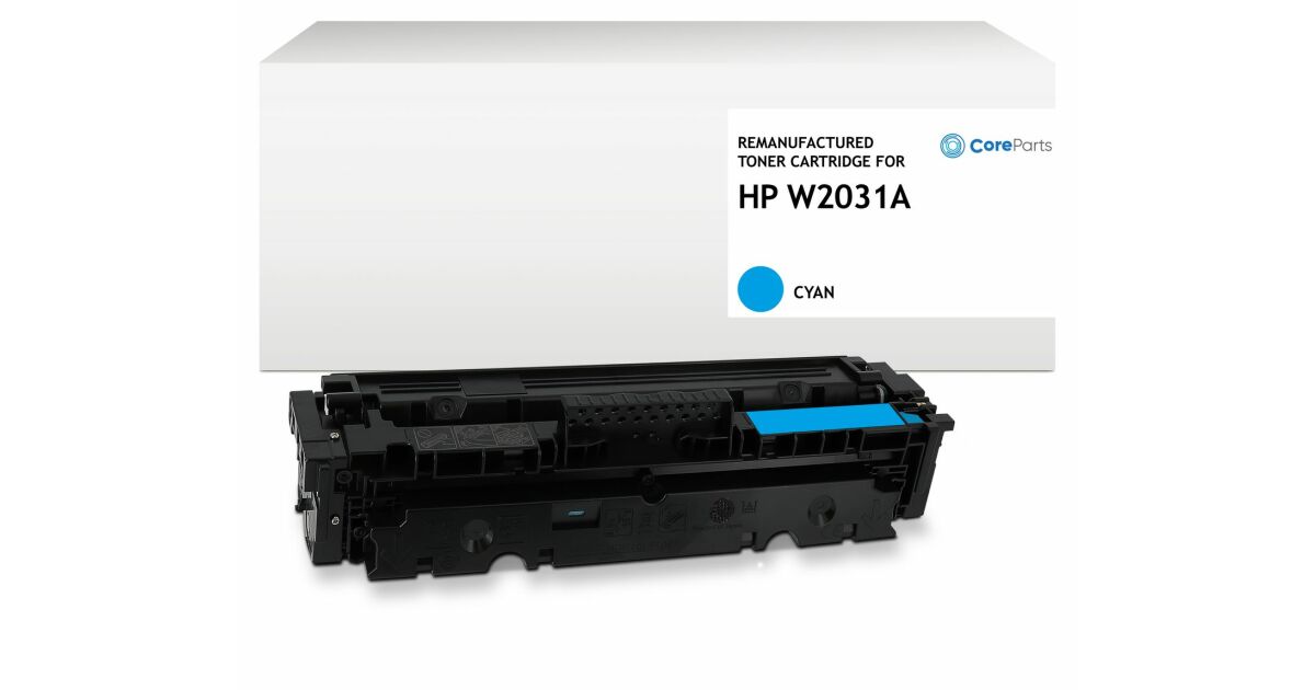 CoreParts Lasertoner HP Cyan oldalakhoz: 2100 DIN 33870-2 (színes) ISO/IEC 19798 (színes) chippel HP Color LaserJet Enterprise M455 dn-hez 145269239